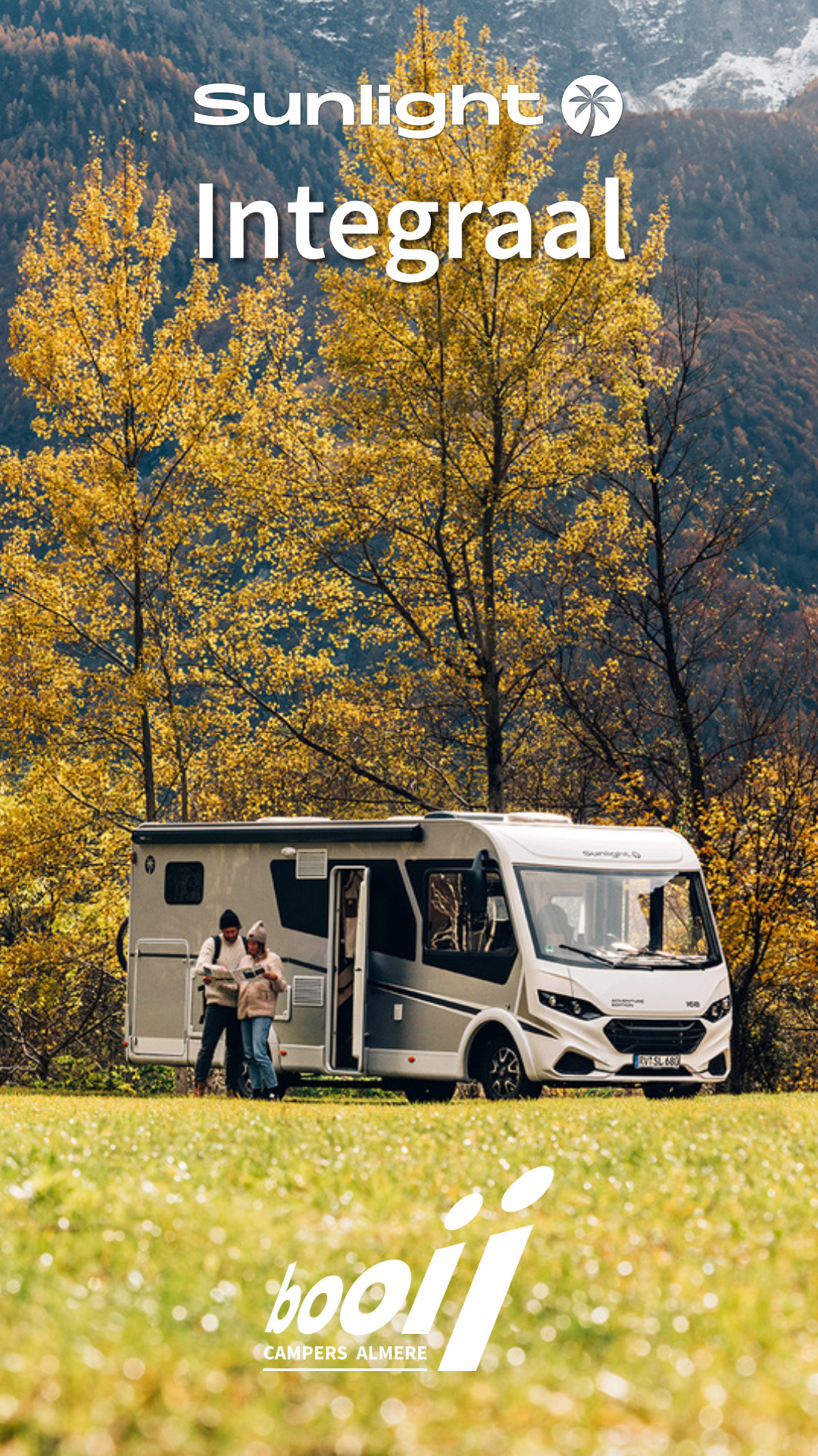 Sunlight integraal campers bij de Sunlight camper dealer in Almere