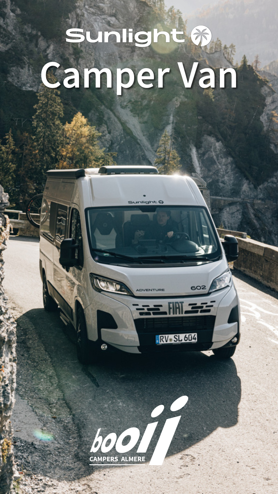 Sunlight  Cliff Van campers bij de Sunlight camper dealer in Almere